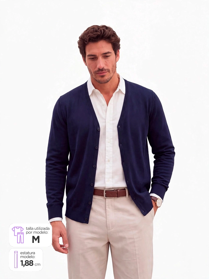 CARDIGAN HOMBRE SPAVALDI LIVIANO