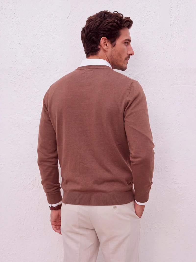 SWEATER HOMBRE SPAVALDI CUELLO REDONDO LIVIANO - 2