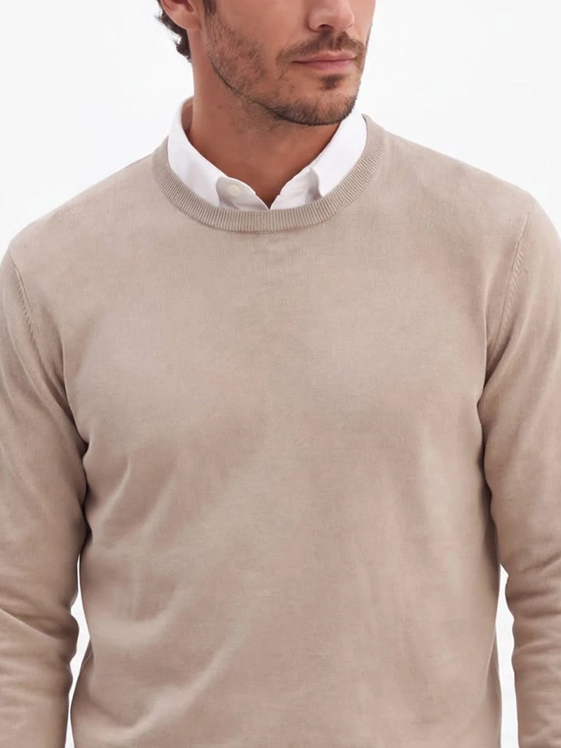 SWEATER HOMBRE SPAVALDI CUELLO REDONDO LIVIANO - 3