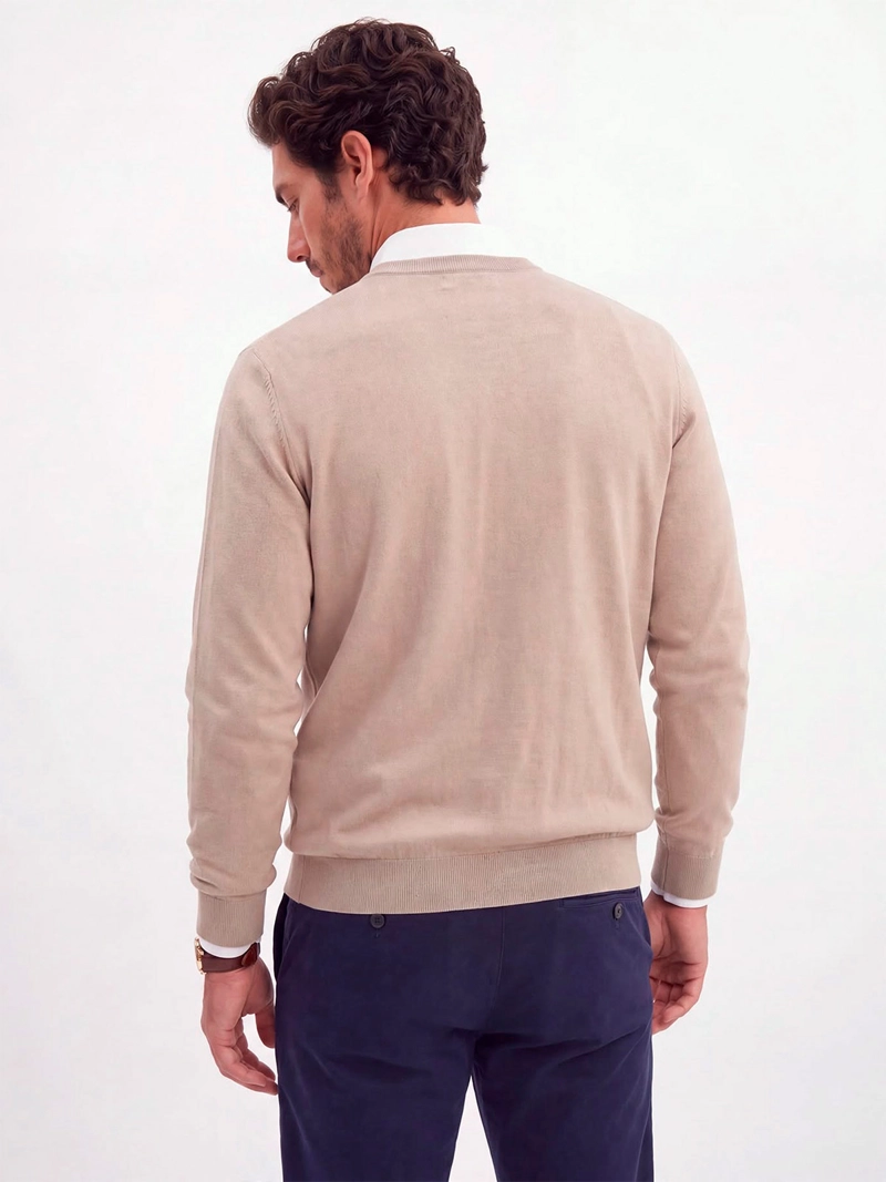 SWEATER HOMBRE SPAVALDI CUELLO REDONDO LIVIANO - 2