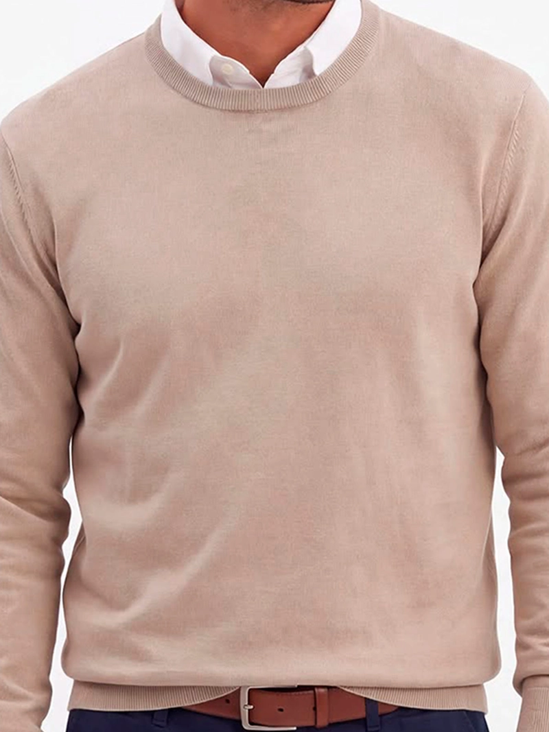 SWEATER HOMBRE SPAVALDI CUELLO REDONDO LIVIANO - 3