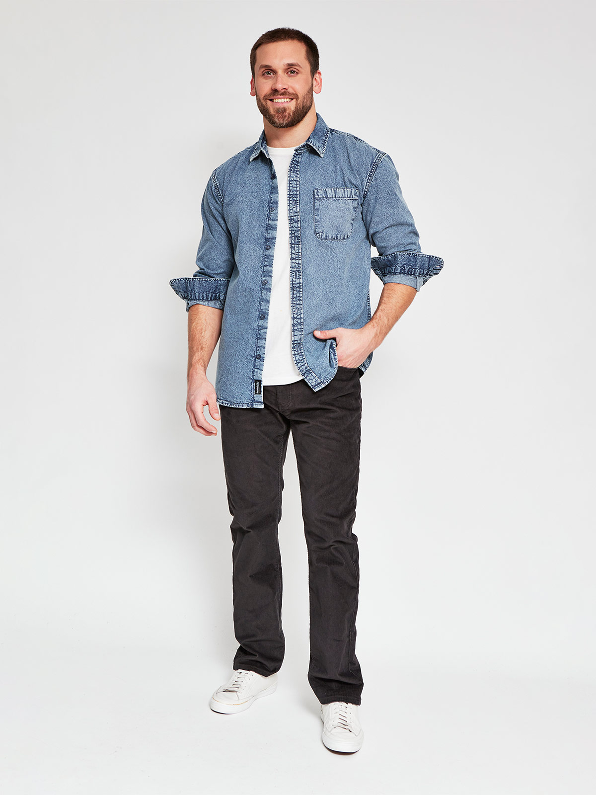 PANTALÓN HOMBRE DOCKERS COTELÉ - 1