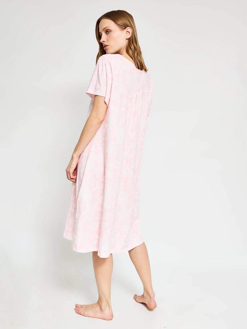 CAMISA MUJER AZIZ ALGODÓN MANGA CORTA - 3