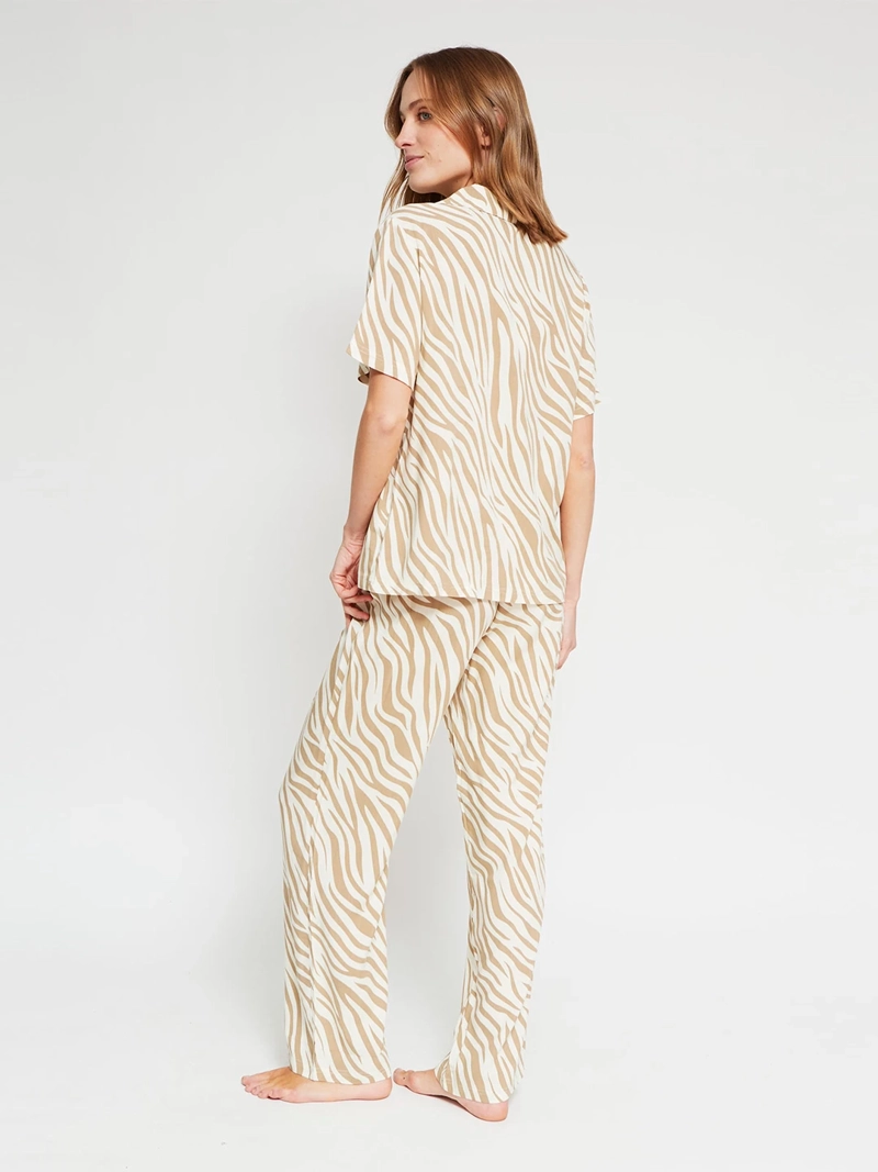 PIJAMA MUJER MARQUIS MANGA CORTA - 2