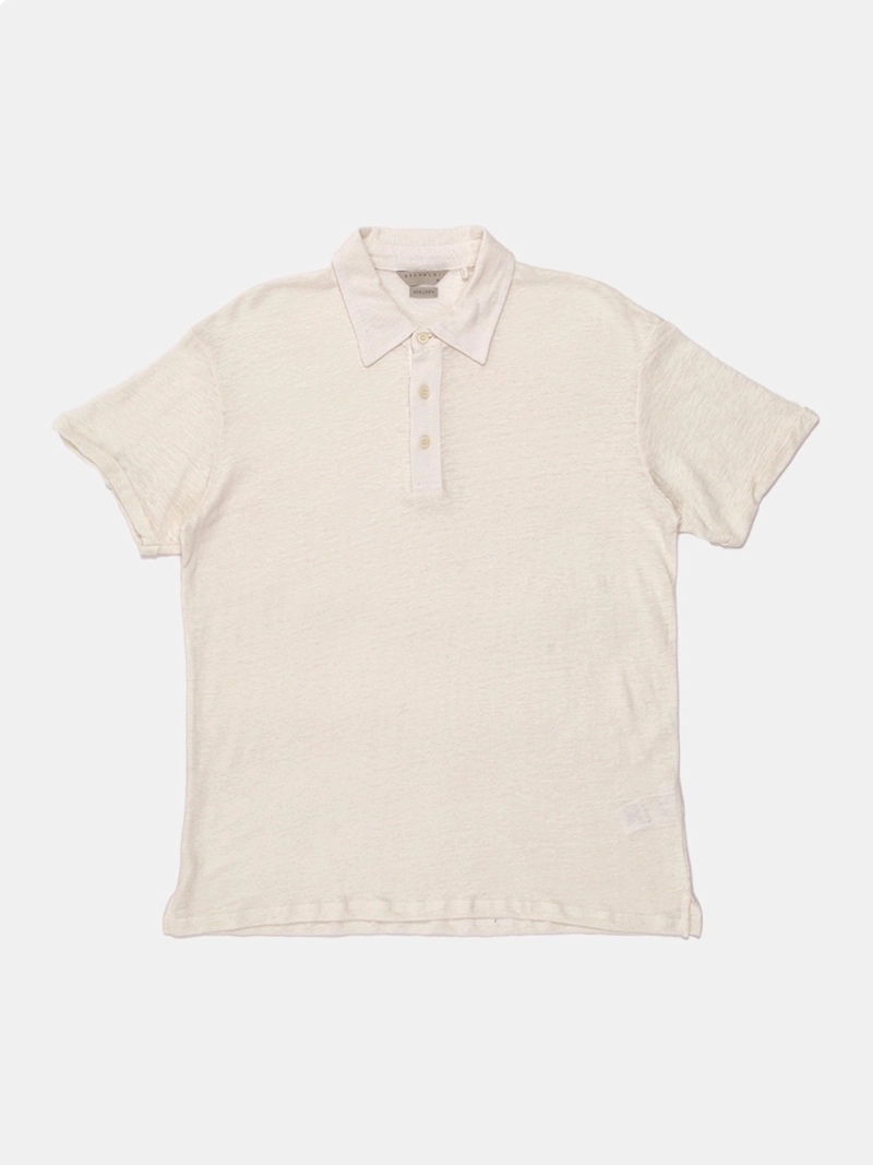 POLERA HOMBRE SPAVALDI LINO CUELLO POLO - 1