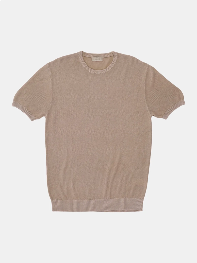 POLERA HOMBRE SPAVALDI ALGODÓN TEXTURA - 1