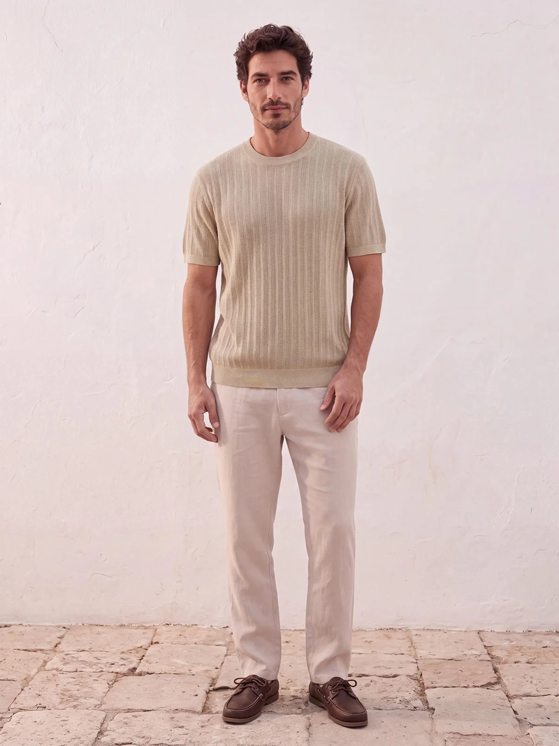 POLERA HOMBRE SPAVALDI TEXTURA - 4