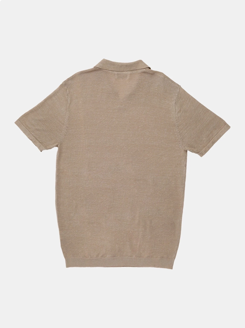 POLERA HOMBRE SPAVALDI LINO CUELLO CAMISERO - 2
