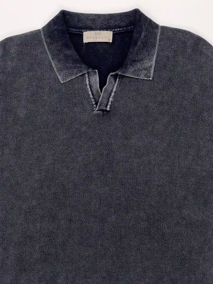 POLERA HOMBRE SPAVALDI ALGODÓN CUELLO CAMISERO - 3