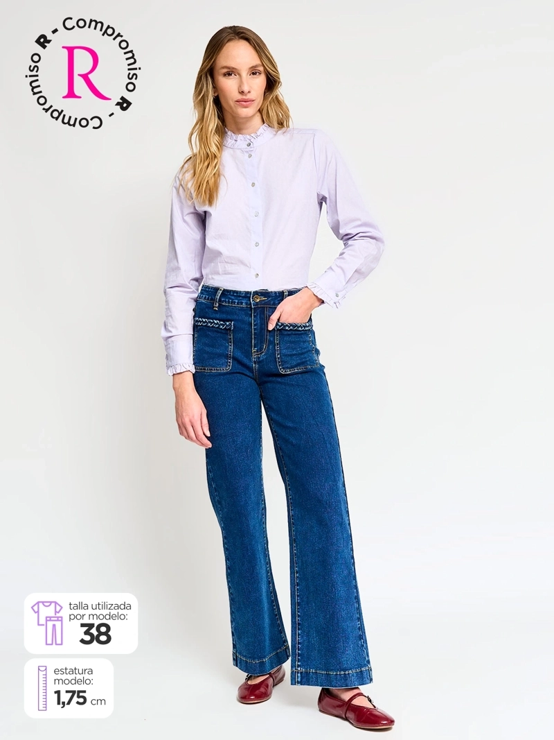 JEANS MUJER REGATTA ALGODÓN RECTO - 1