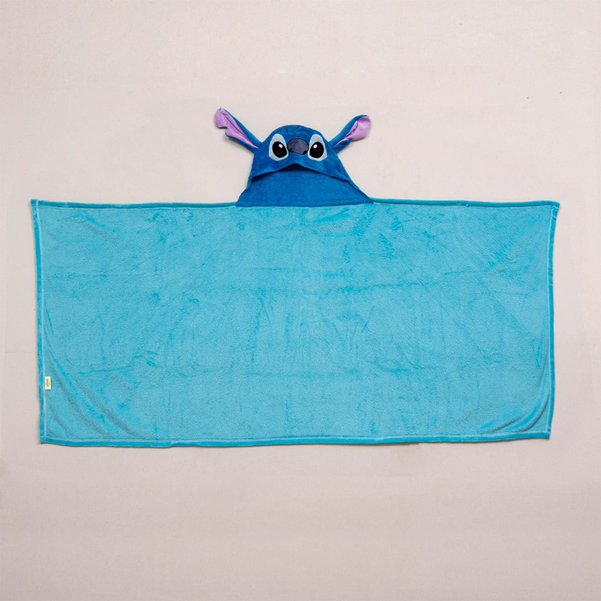 MANTA CAPUCHA DISNEY 3D 70X150 STITCH - 1
