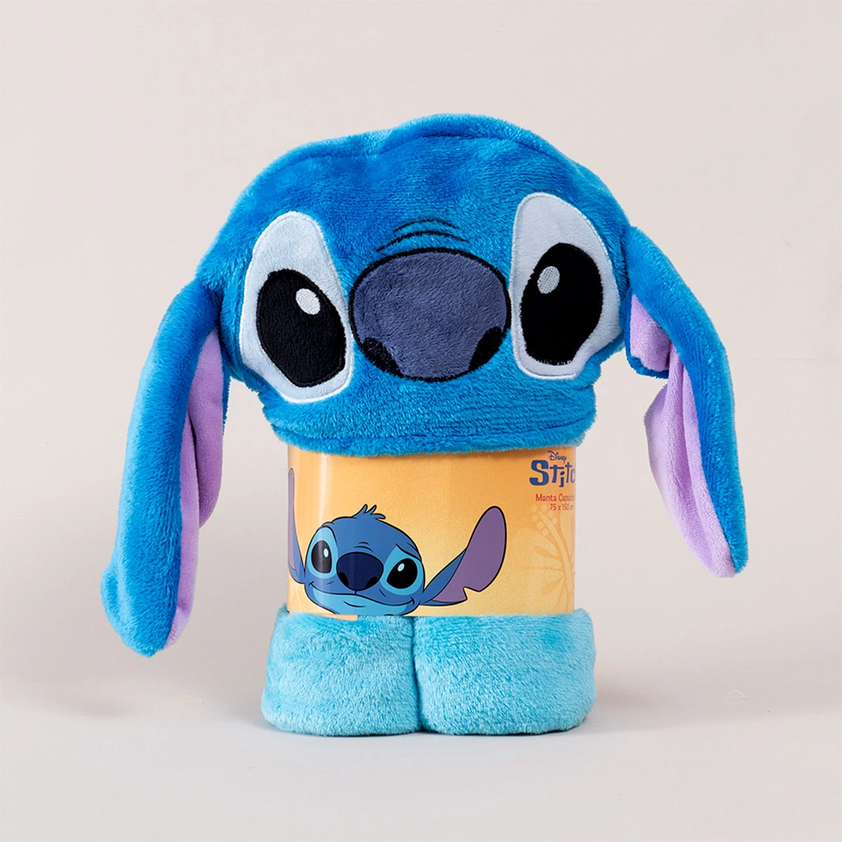 MANTA CAPUCHA DISNEY 3D 70X150 STITCH - 3