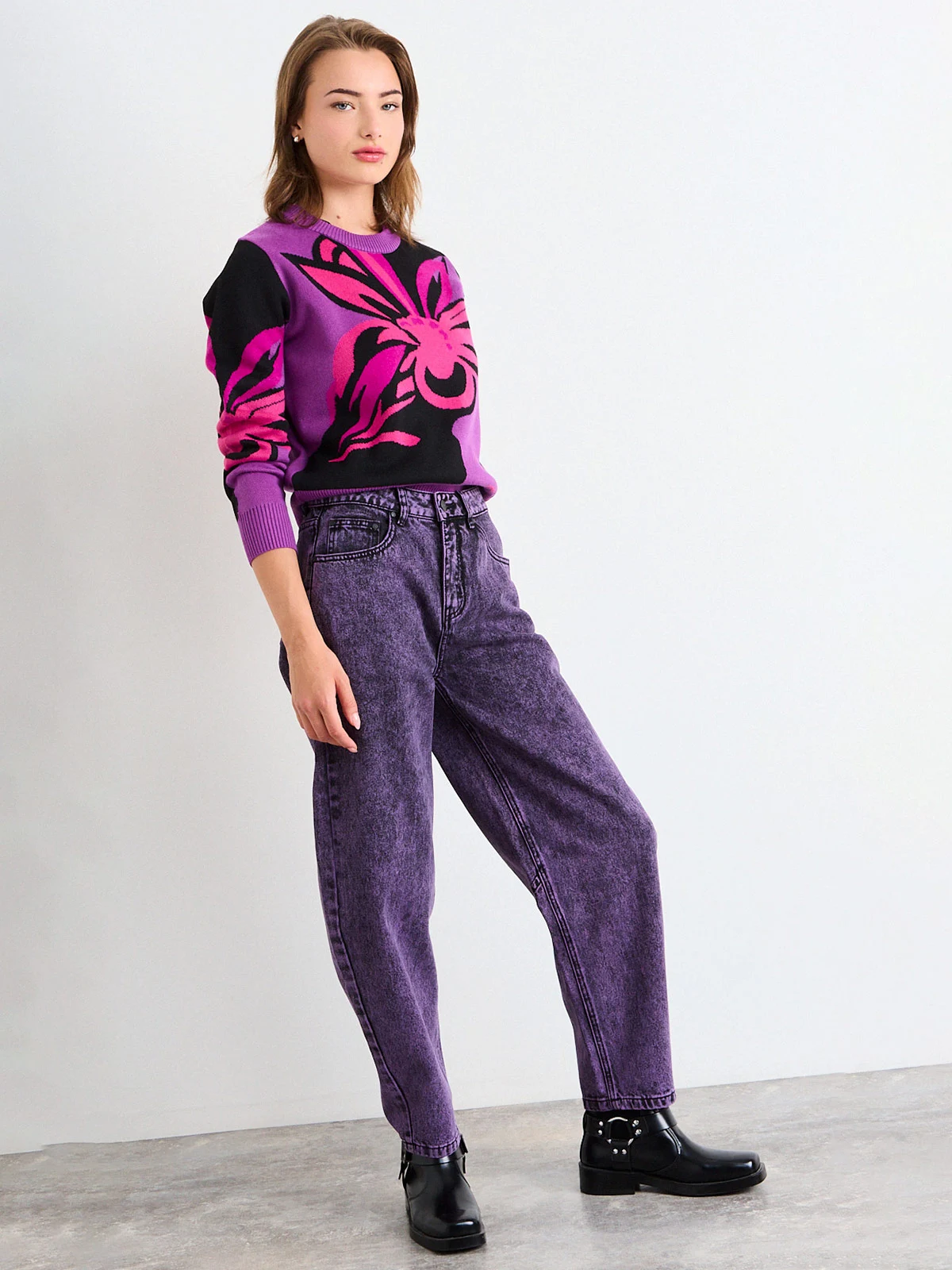 SWEATER MUJER IO JACQUARD - 2