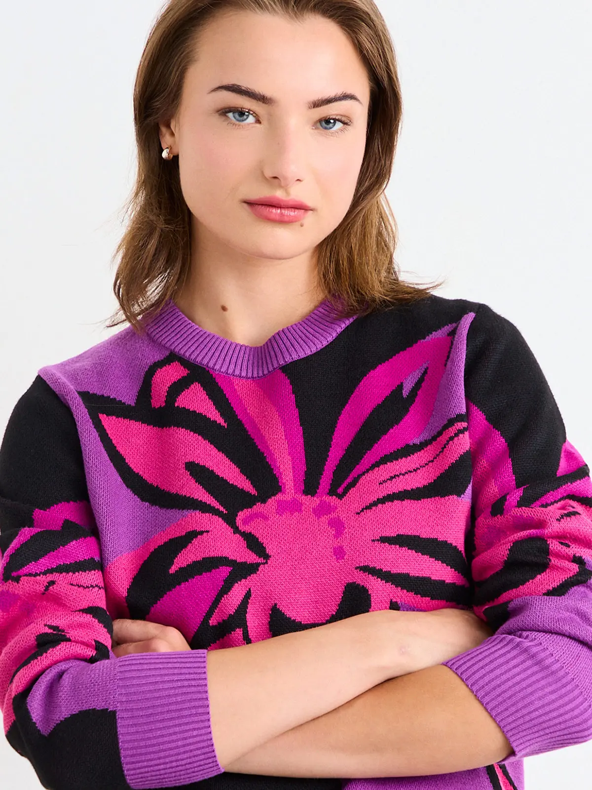 SWEATER MUJER IO JACQUARD - 5