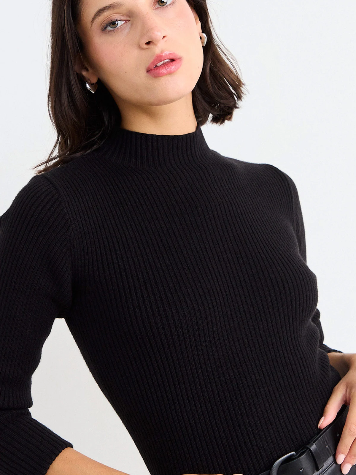 SWEATER MUJER IO BEATLE BÁSICO RIB - 5