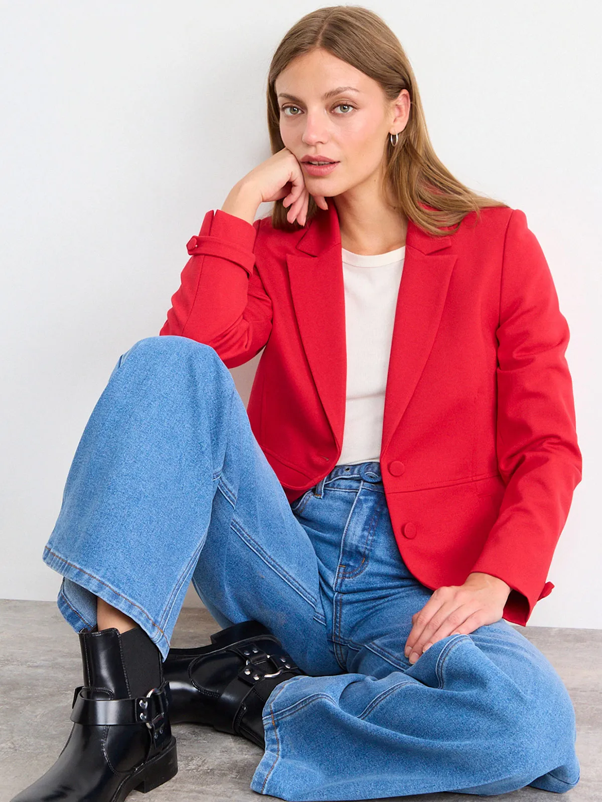 IO BLAZER MUJER IO BÁSICO PUNTO ROMA