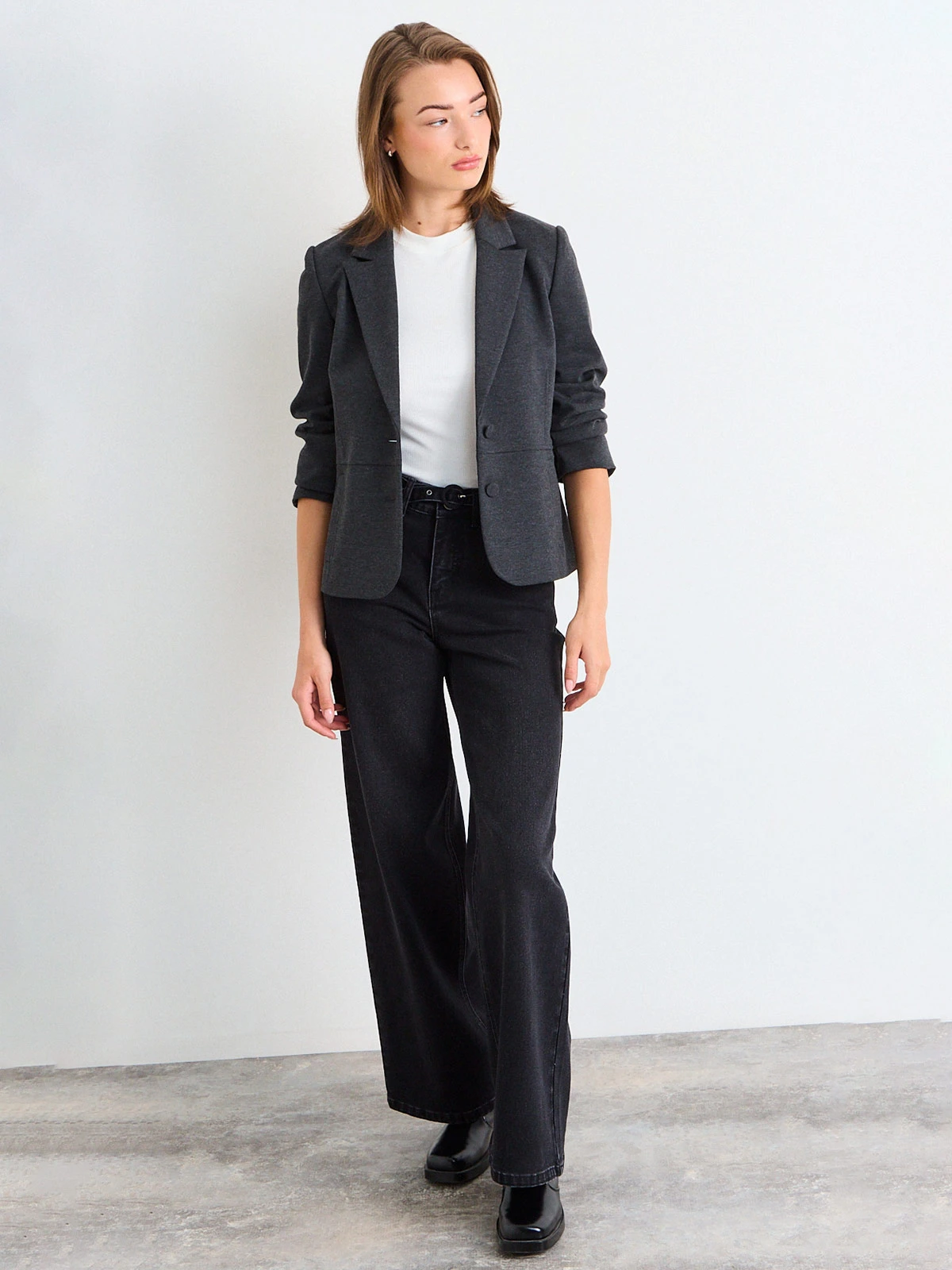 BLAZER MUJER IO BÁSICO PUNTO ROMA - 1