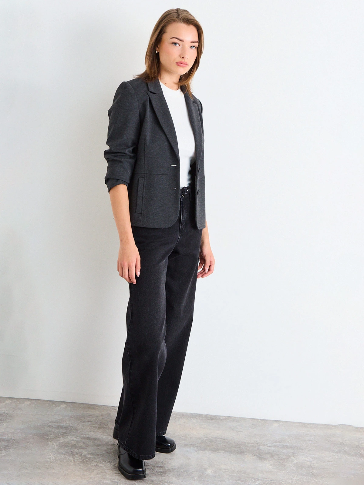 BLAZER MUJER IO BÁSICO PUNTO ROMA - 2