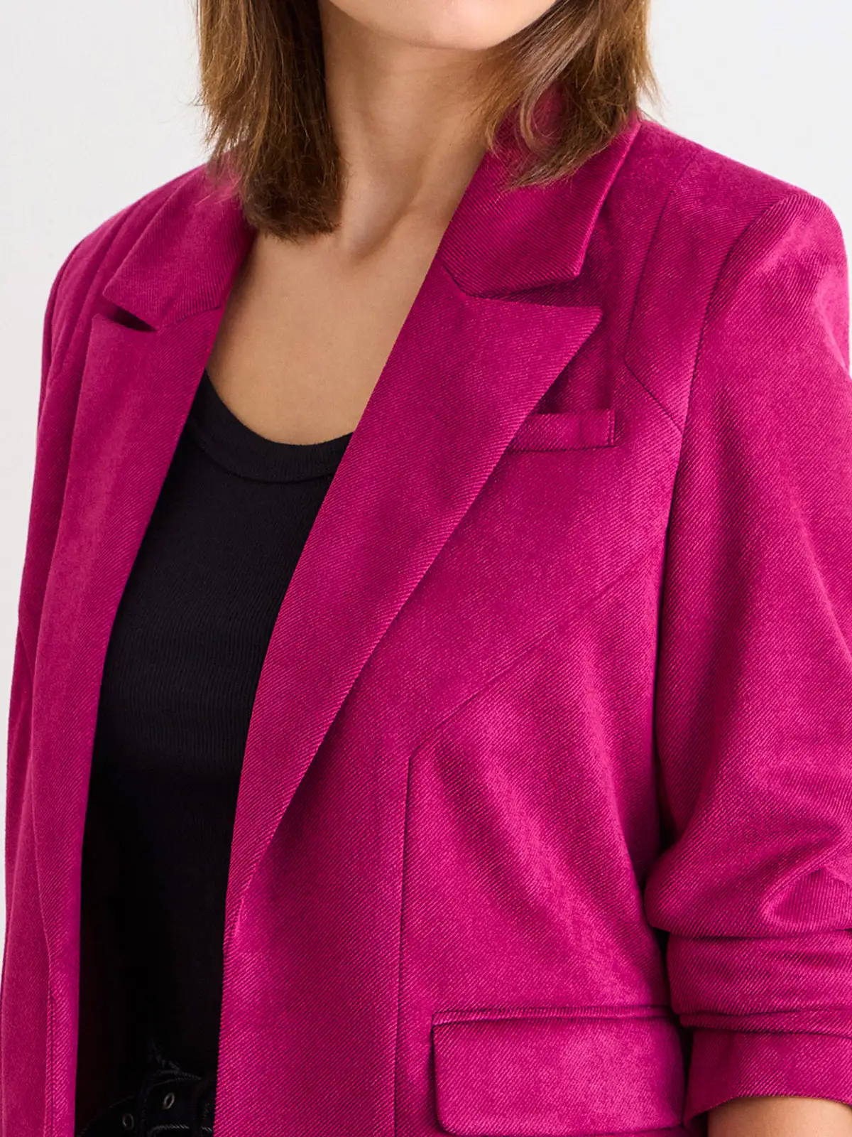 BLAZER MUJER IO BÁSICO CORTES DECORATIVOS - 5