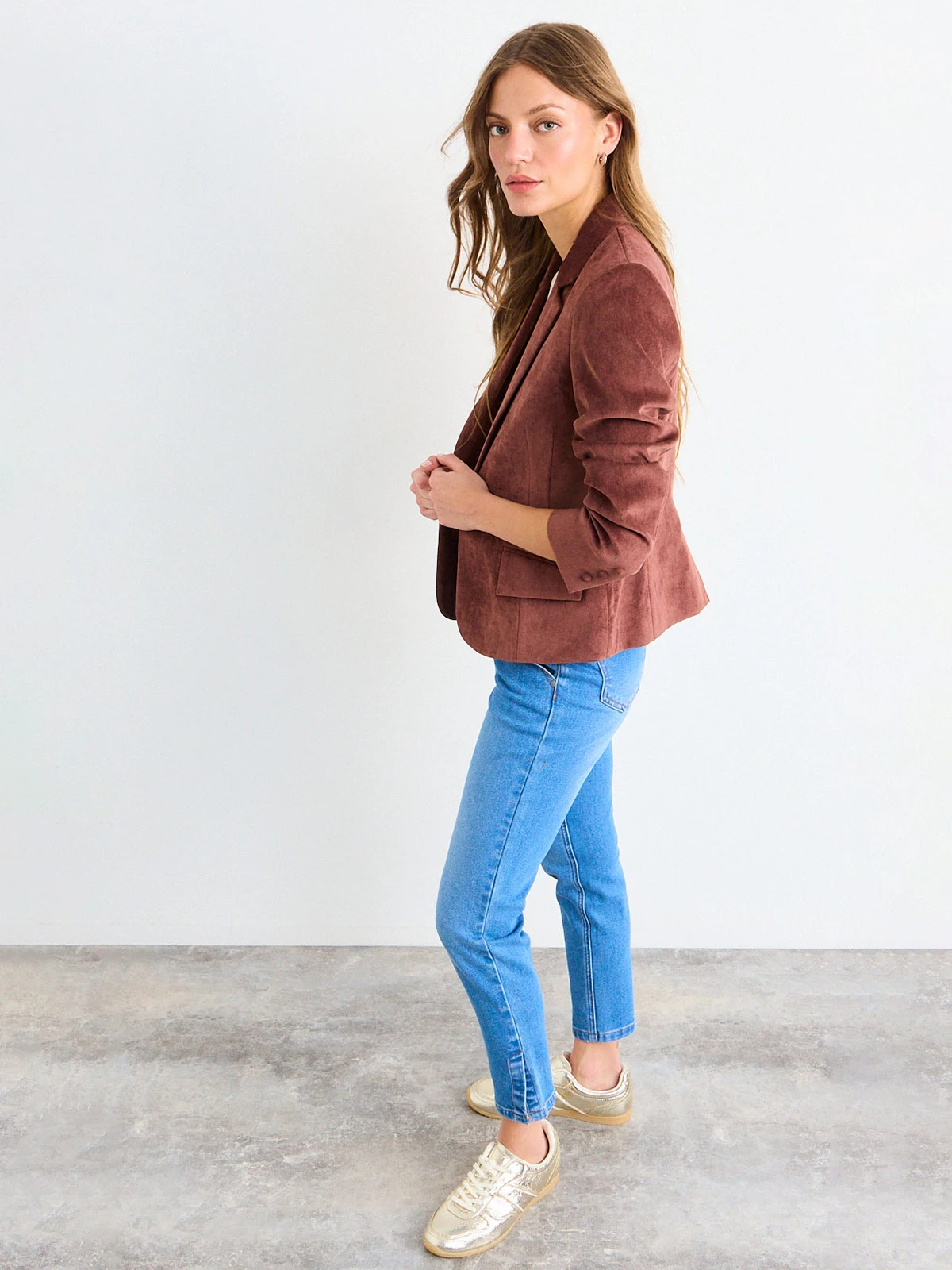 BLAZER MUJER IO LISO - 2