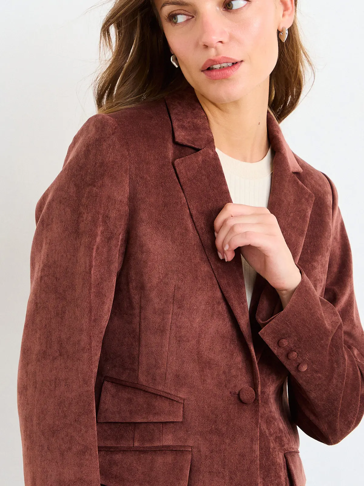 BLAZER MUJER IO LISO - 5