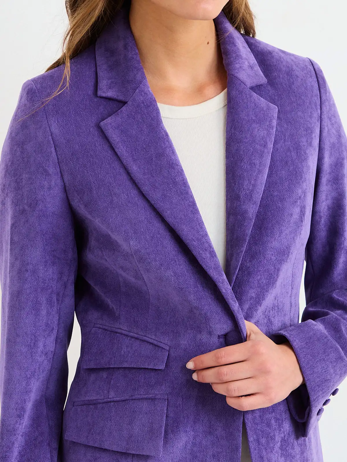 BLAZER MUJER IO LISO - 5