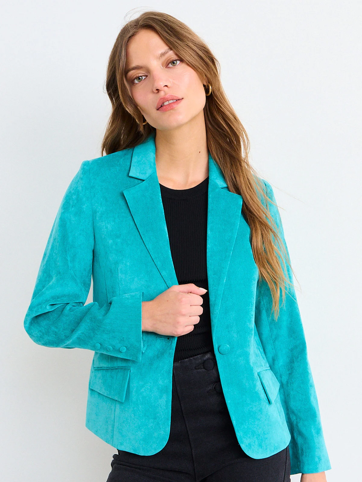 BLAZER MUJER IO LISO - 3