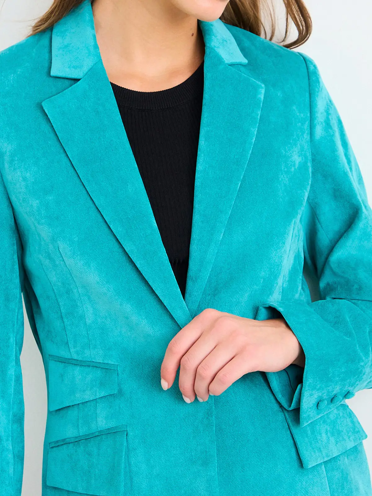 BLAZER MUJER IO LISO - 5