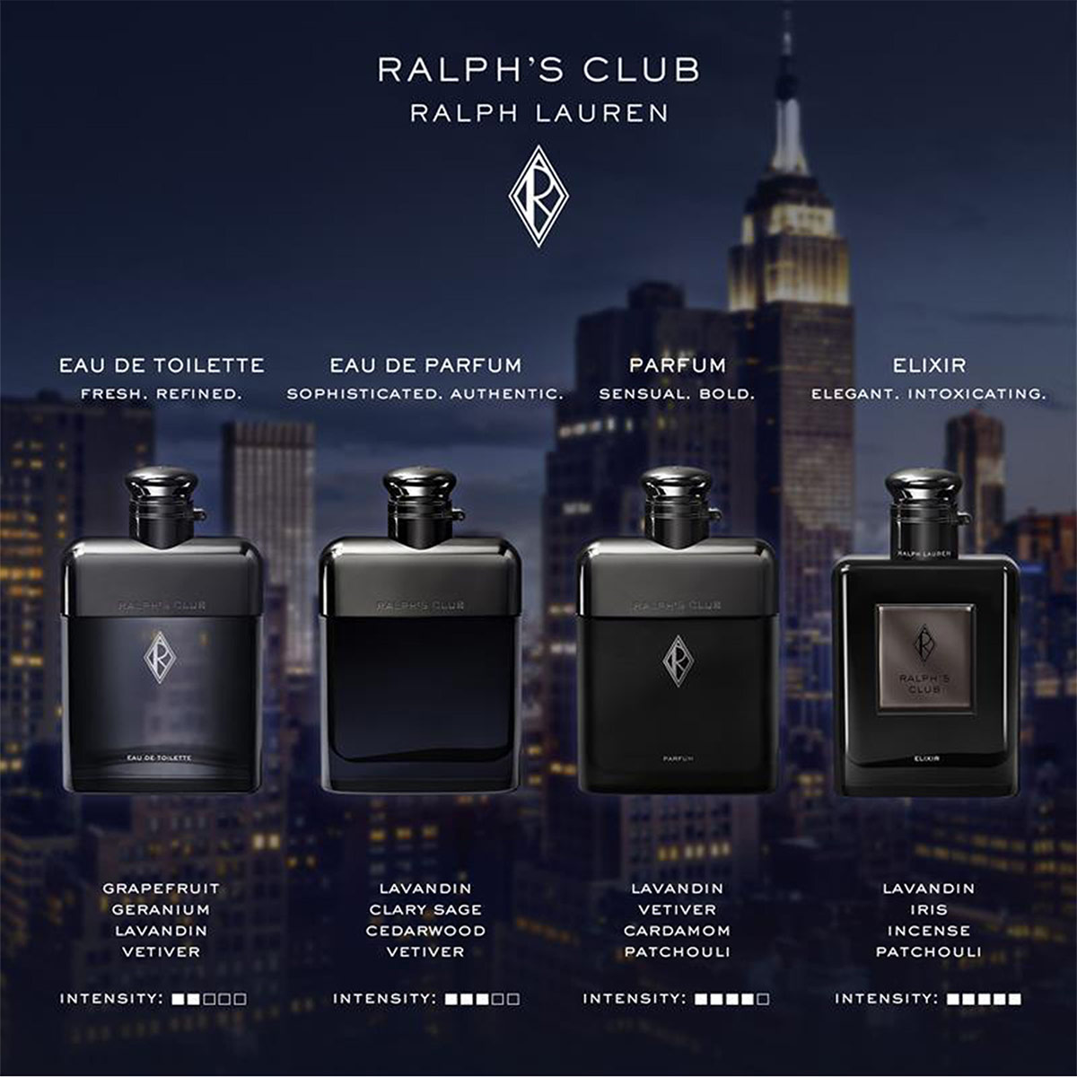 PERFUME HOMBRE RALPH LAUREN RALPH'S CLUB EAU DE PARFUM 50ML - 6
