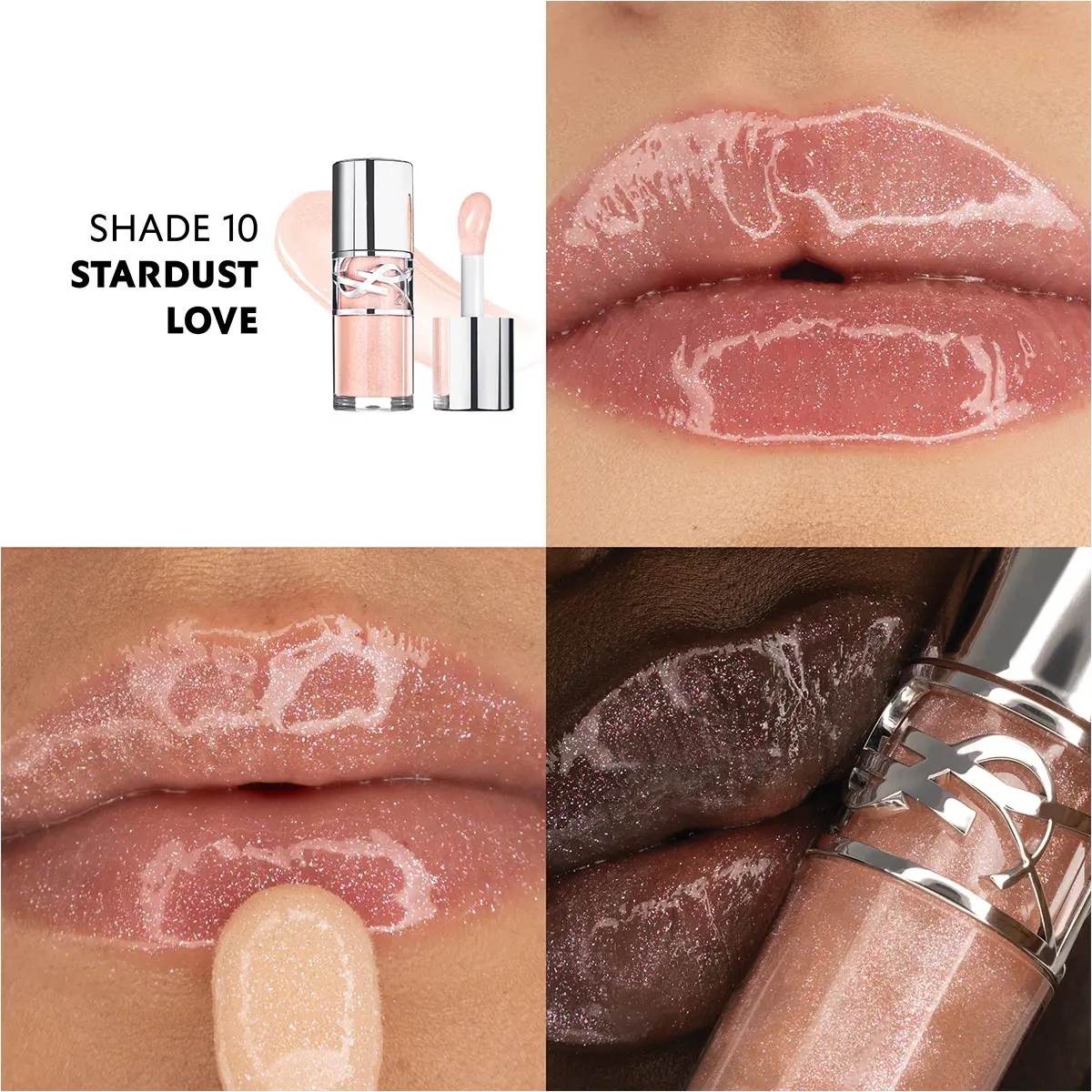 LABIAL YVES SAINT LAURENT LOVESHINE PLUMPING OIL GLOSS TONO 10 - 3