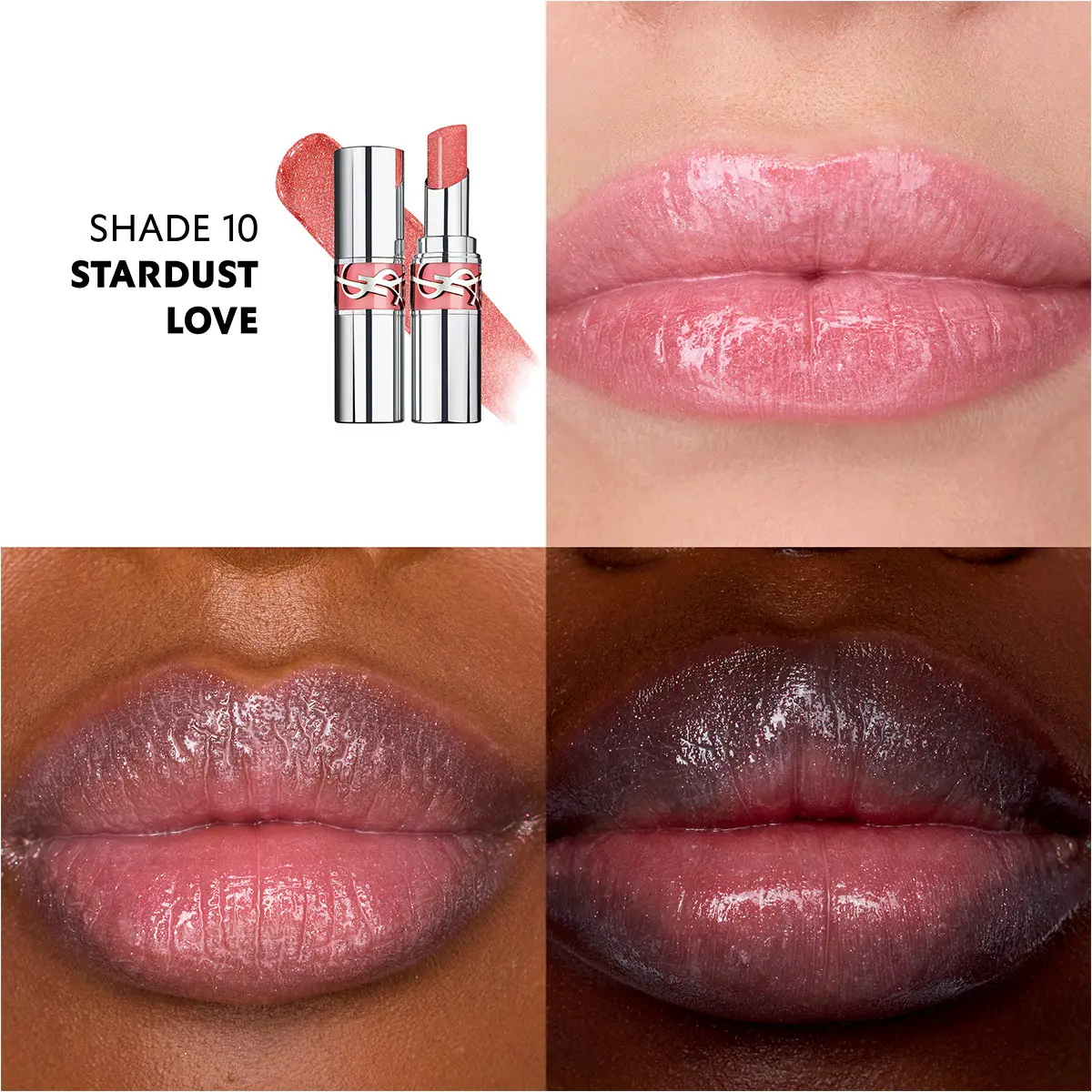 LABIAL YVES SAINT LAURENT LOVESHINE TONO 10 STARDUST LOVE - 3