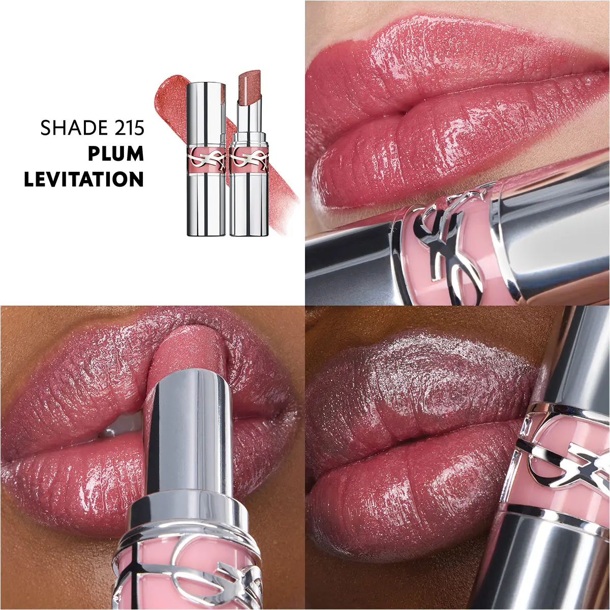 LABIAL YVES SAINT LAURENT LOVESHINE TONO 215 PLUM LEVITATION - 3