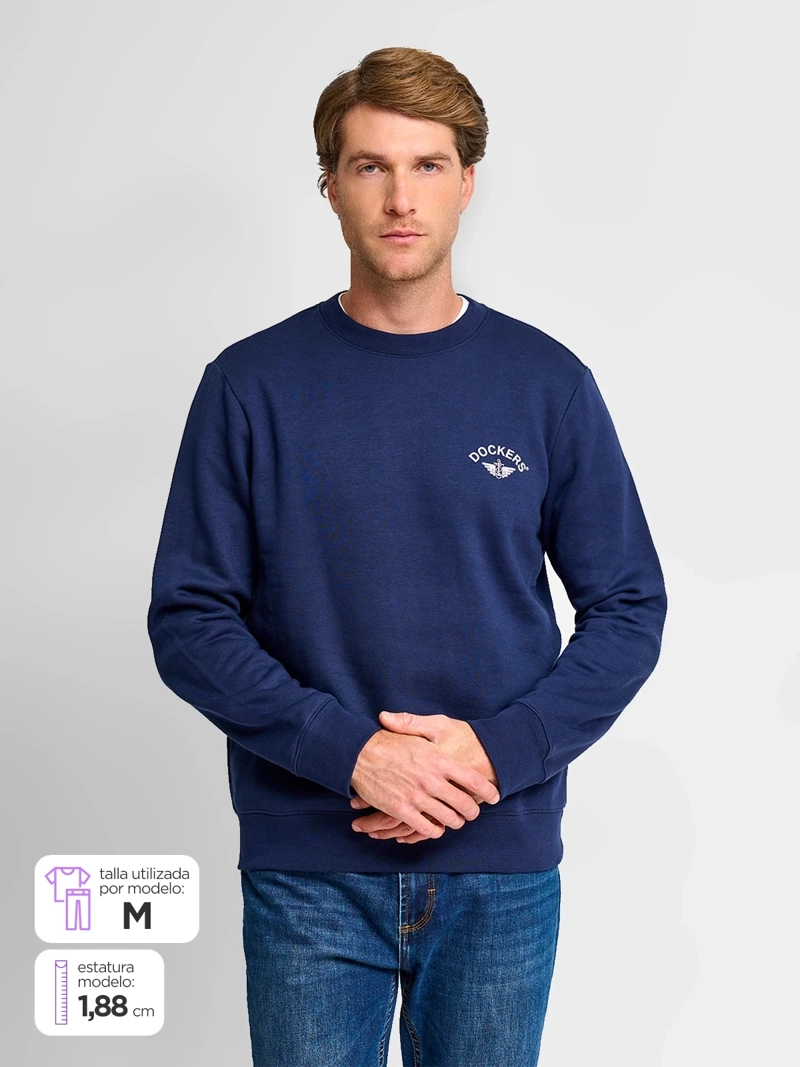 POLERÓN HOMBRE DOCKERS CREW NECK - 1