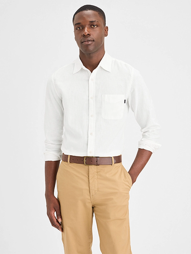 CAMISA MANGA LARGA SLIM FIT HOMBRE DOCKERS  - 1
