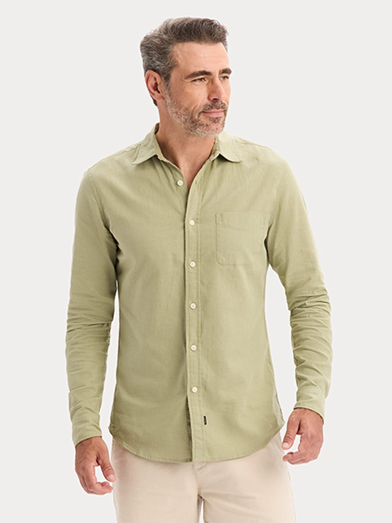 CAMISA MANGA LARGA SLIM FIT HOMBRE DOCKERS