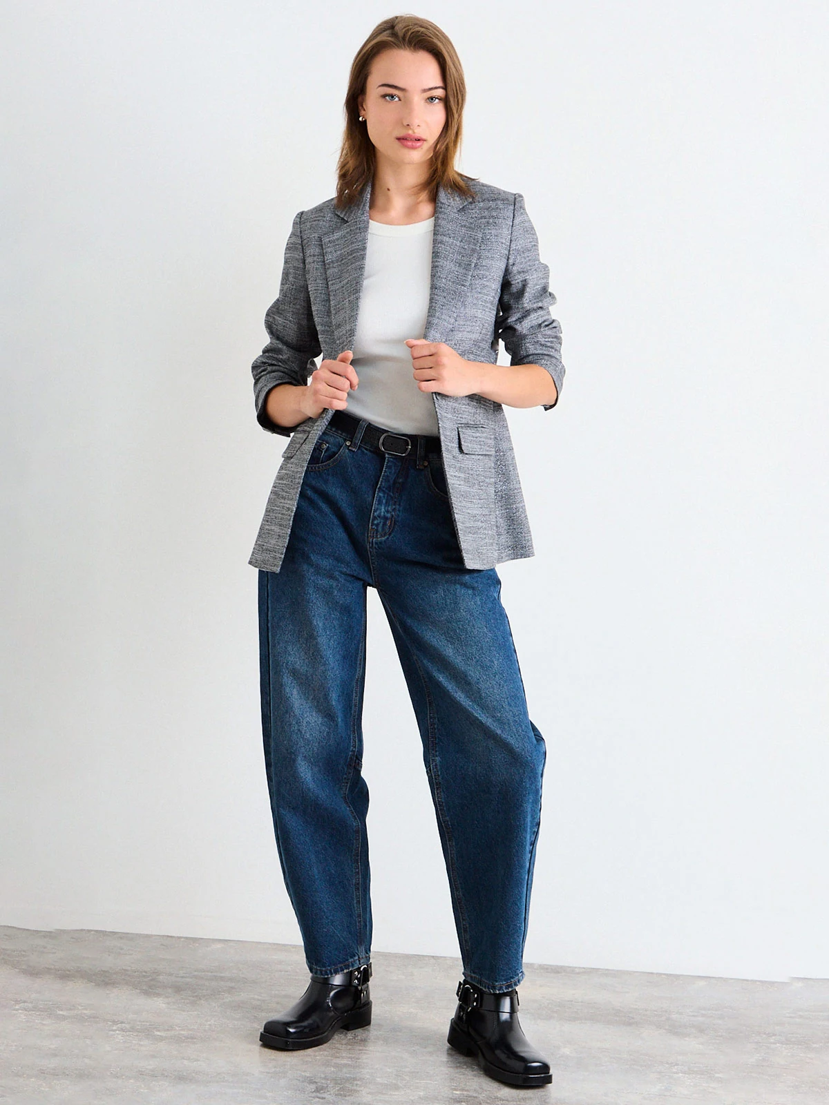 BLAZER MUJER IO MANGA LARGA FORMAL - 1