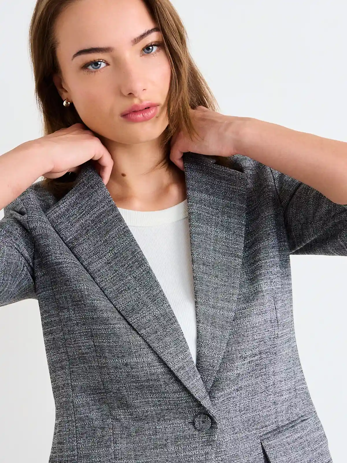 BLAZER MUJER IO MANGA LARGA FORMAL - 5