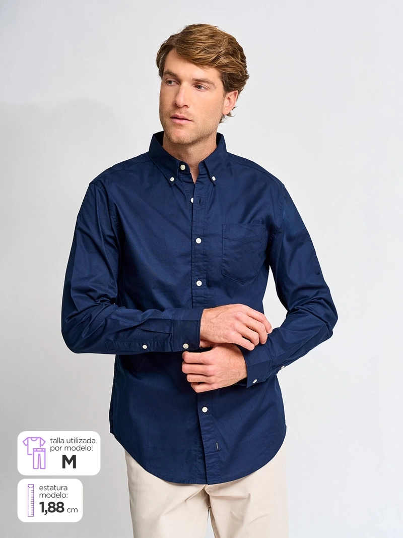 CAMISA MANGA LARGA HOMBRE DOCKERS - 1