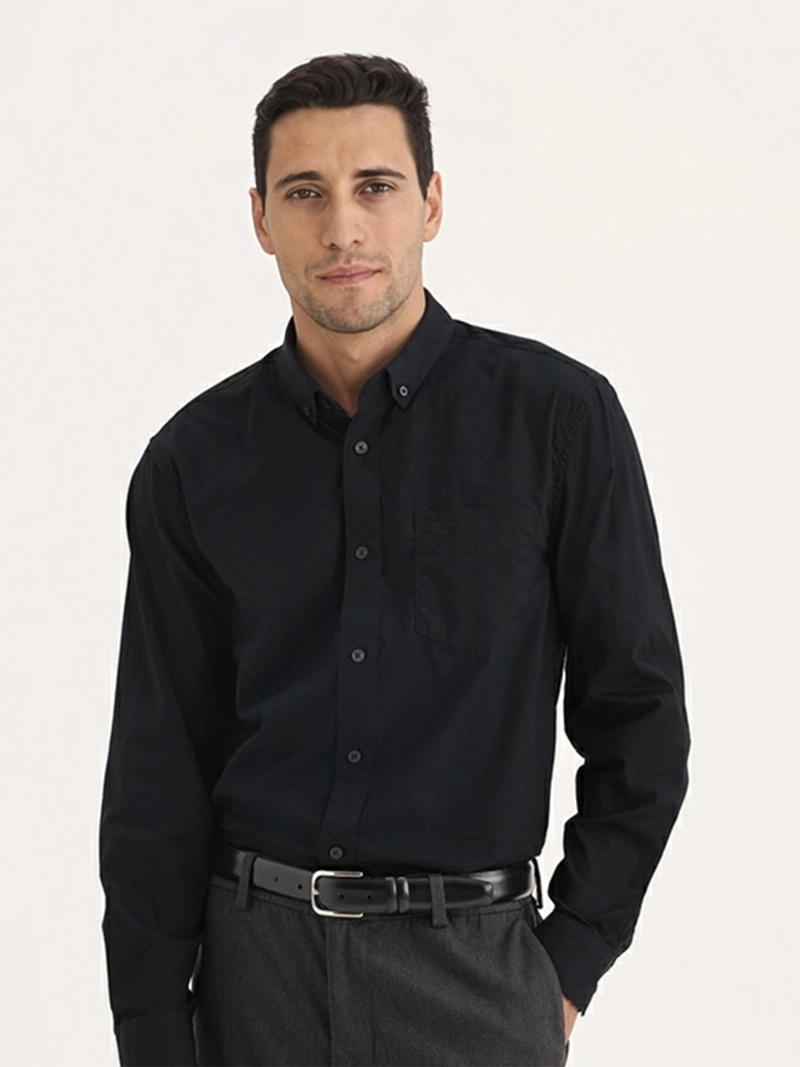 CAMISA HOMBRE DOCKERS REGULAR FIT MANGA LARGA SIGNATURE STAIN