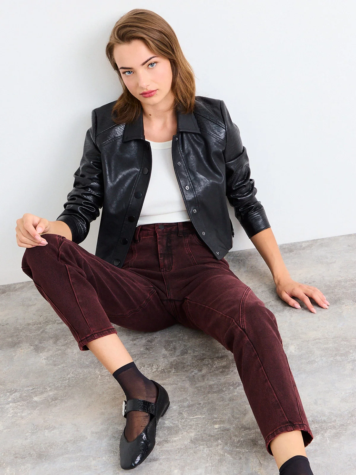 CHAQUETA MUJER IO LISA CROP - 1