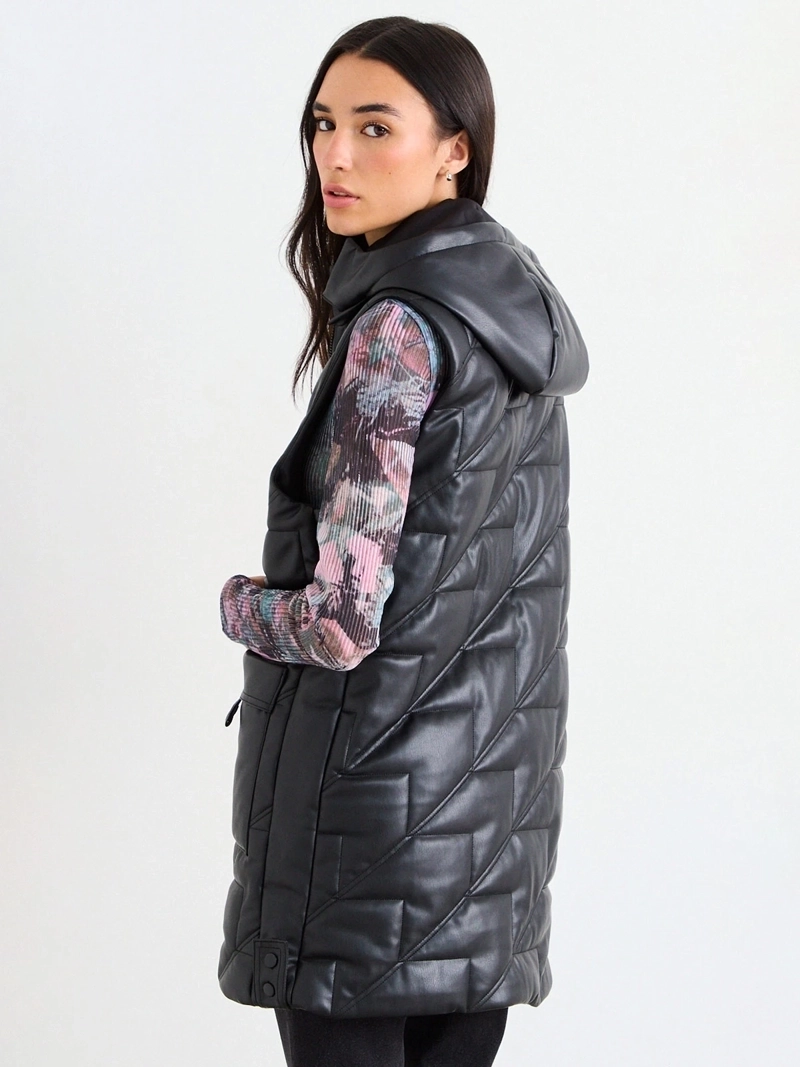 PARKA MUJER IO ACOLCHADA CAPUCHA DESMONTABLE - 3