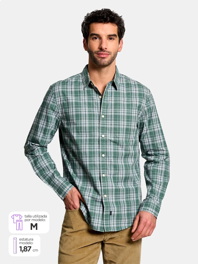 CAMISA MANGA LARGA HOMBRE DOCKERS - 1
