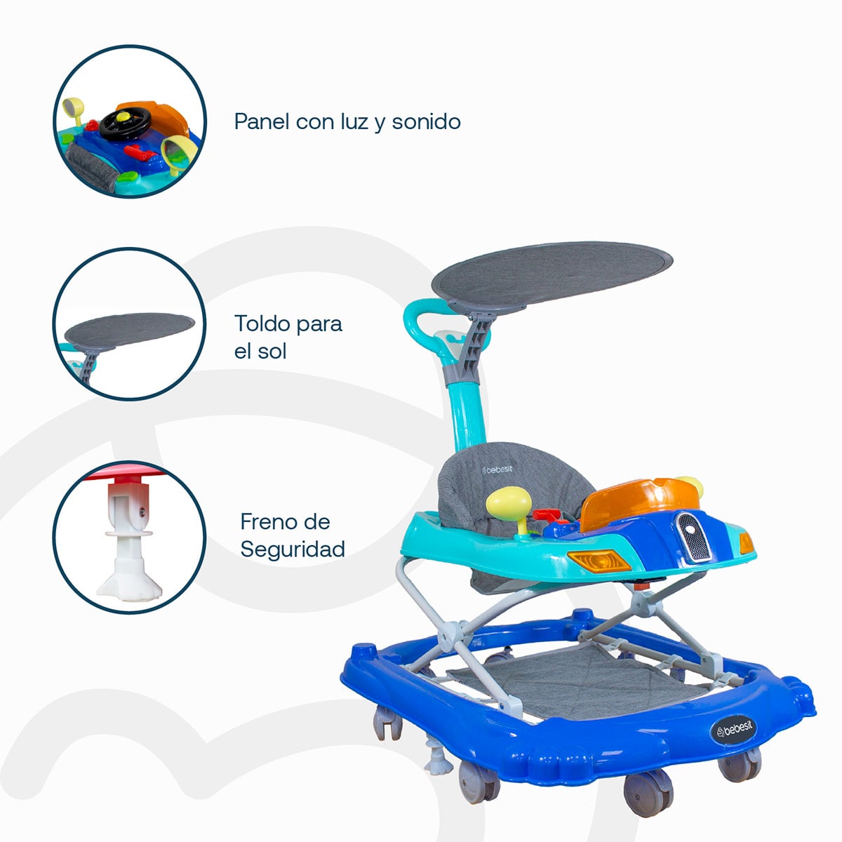 ANDADOR BEBESIT DISCOVER & PLA AZUL - 4