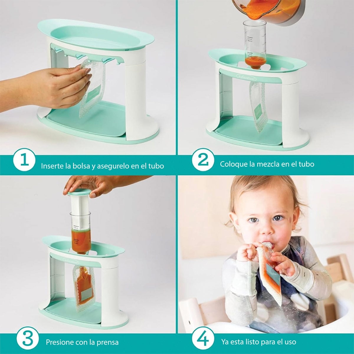 PROCESADOR DE ALIMENTOS INFANTINO SQUEEZE S - 2