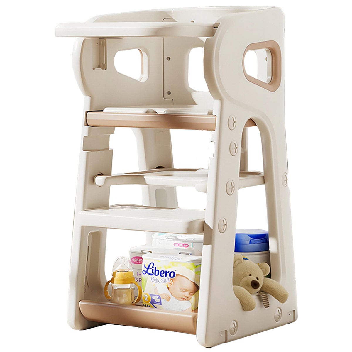 SILLA DE COMER BEBESIT TIDY FEED BLANCO - 5