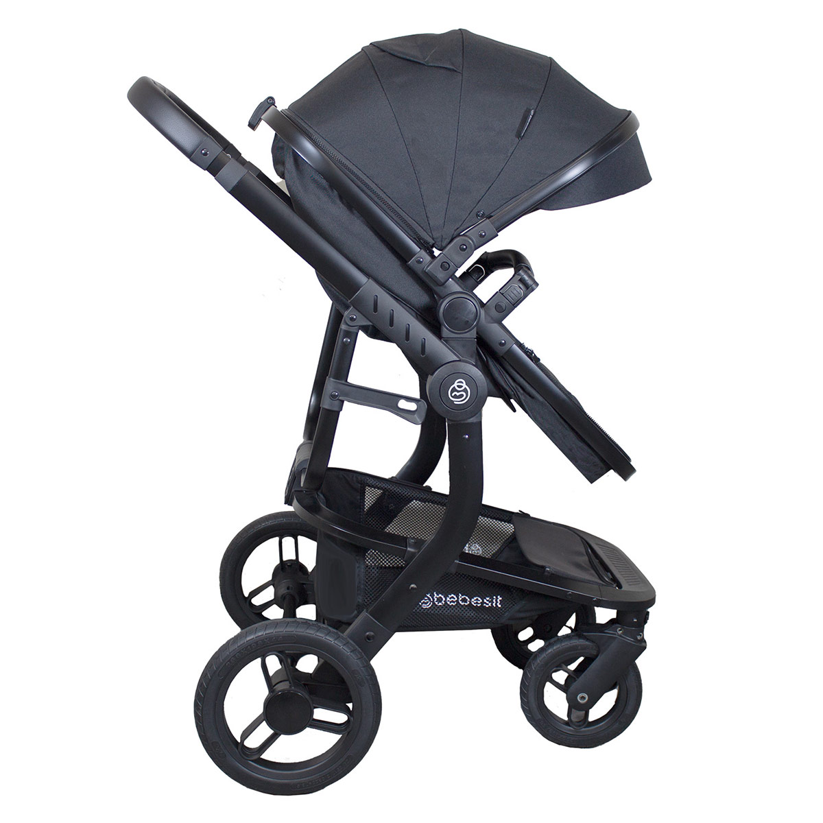COCHE TRAVEL SYSTEM BEBESIT TAURUS NEGRO - 3