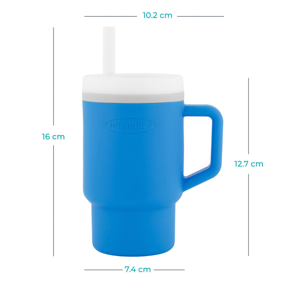 VASO PRIMERA ETAPA INFANTINO TUMBLER OCEAN - 7