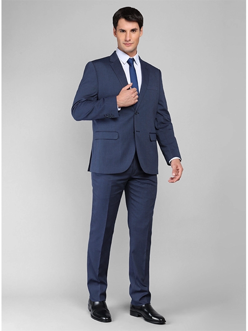 TRAJE HOMBRE VAN HEUSEN MANGA LARGFA TEXTURADO - 6