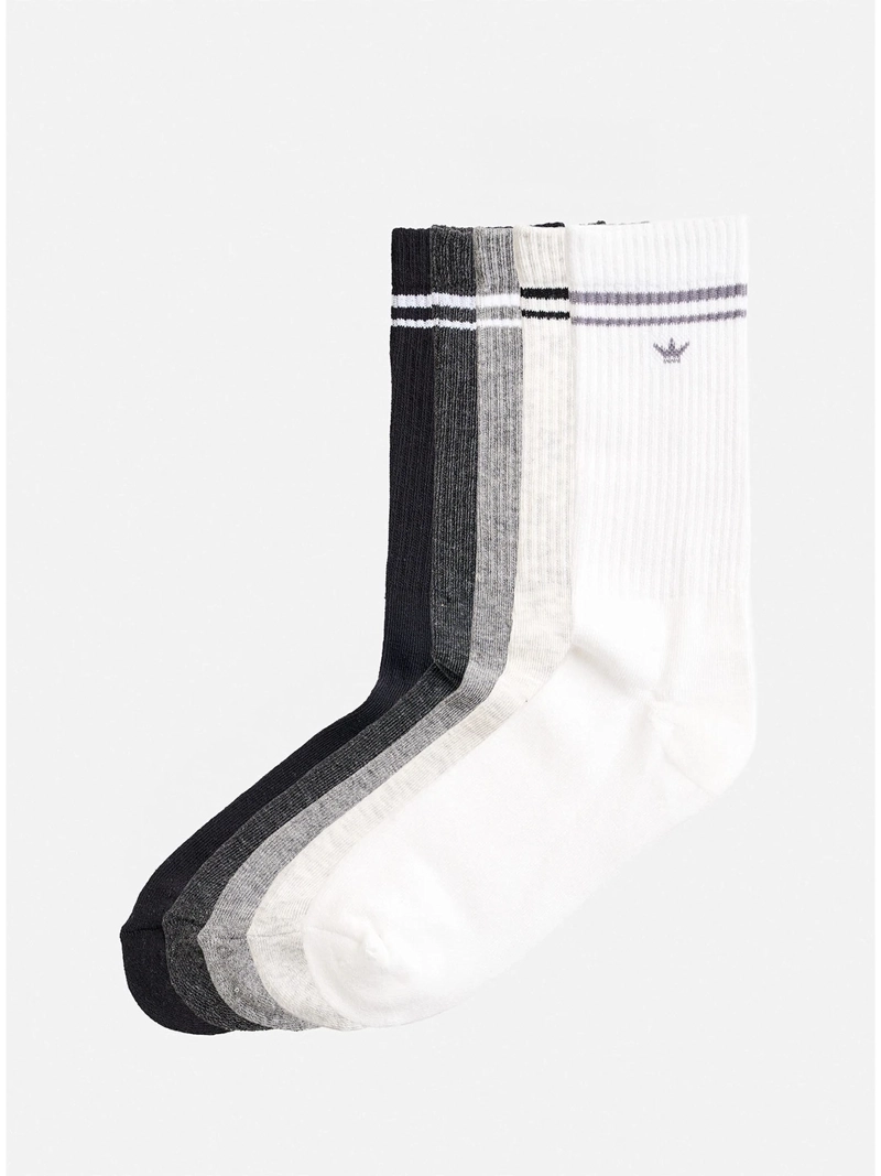 CALCETINES PALMERS PACK X5 ALGODÓN LARGO - 1