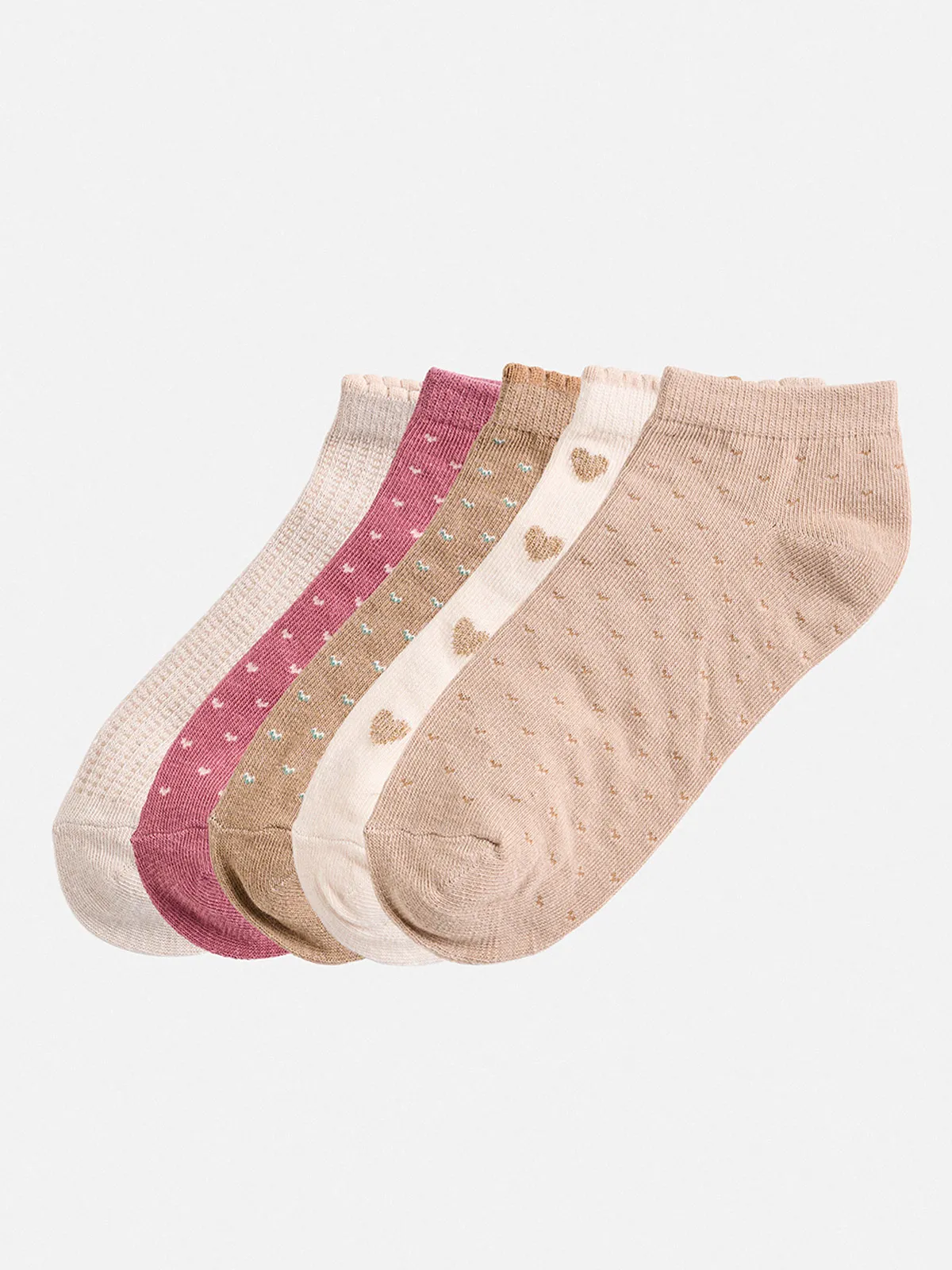 PACK X5 CALCETINES MUJER PALMERS ALGODÓN  - 1